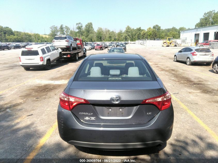2017 TOYOTA COROLLA LE - 2T1BURHE4HC847395