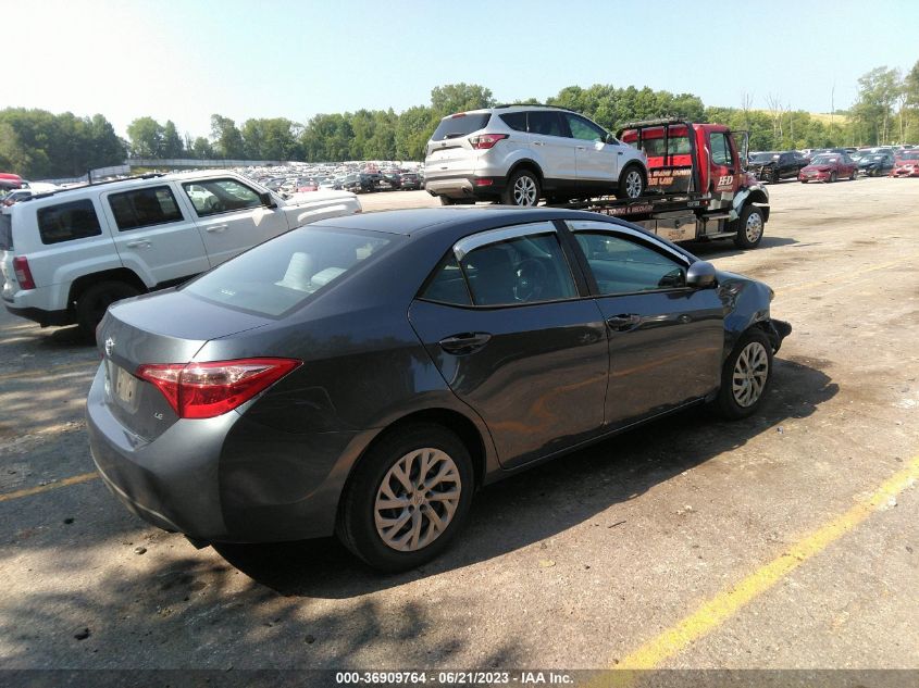 2017 TOYOTA COROLLA LE - 2T1BURHE4HC847395