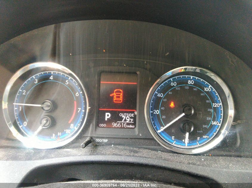 2017 TOYOTA COROLLA LE - 2T1BURHE4HC847395