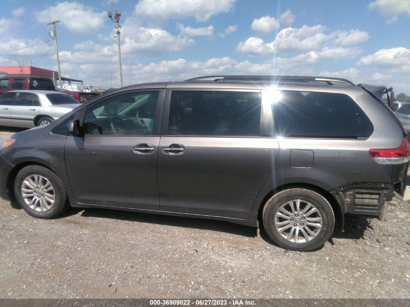 2014 TOYOTA SIENNA XLE/XLE AAS/LTD - 5TDYK3DC1ES512678