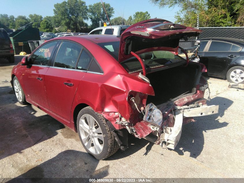 2013 CHEVROLET CRUZE LTZ - 1G1PG5SBXD7205448