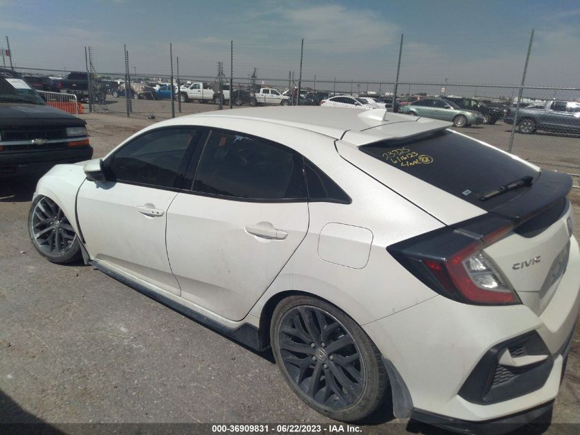 2020 HONDA CIVIC HATCHBACK SPORT - SHHFK7H47LU215867