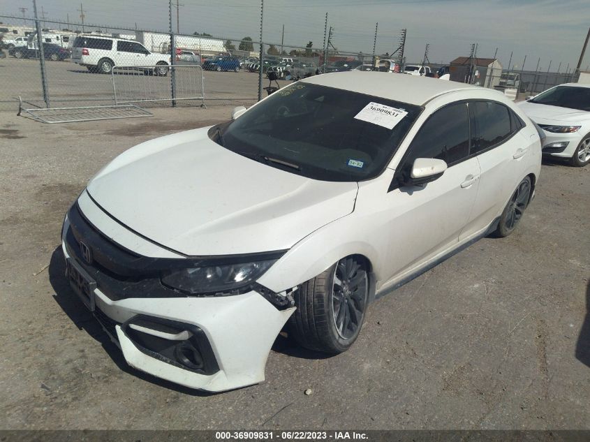 2020 HONDA CIVIC HATCHBACK SPORT - SHHFK7H47LU215867