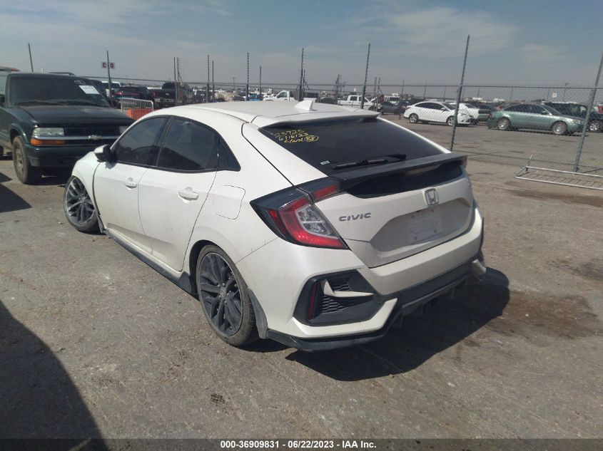 2020 HONDA CIVIC HATCHBACK SPORT - SHHFK7H47LU215867