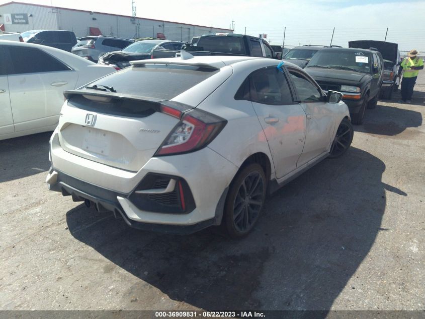 2020 HONDA CIVIC HATCHBACK SPORT - SHHFK7H47LU215867