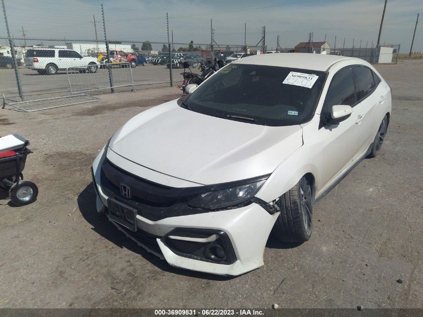2020 HONDA CIVIC HATCHBACK SPORT - SHHFK7H47LU215867