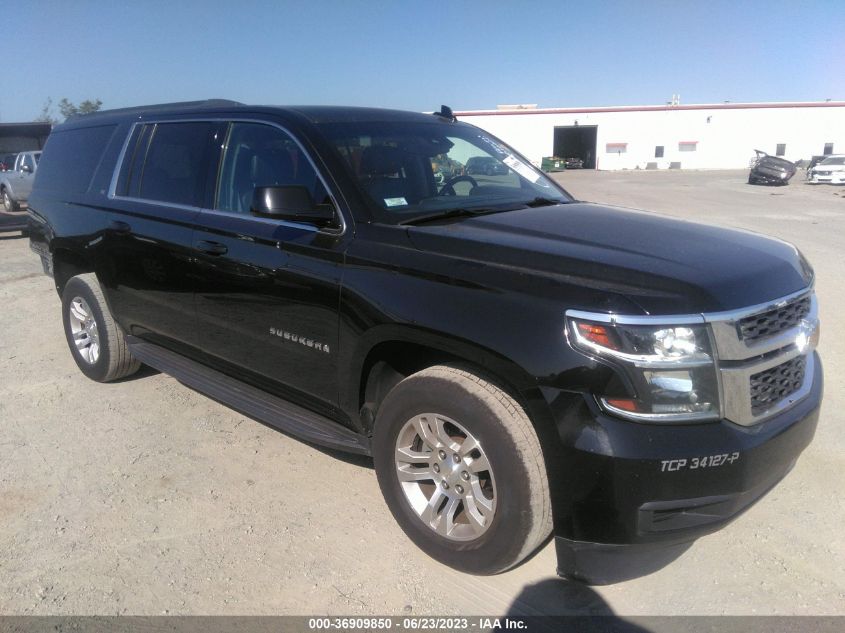 2017 CHEVROLET SUBURBAN LT - 1GNSCHKC2HR197354