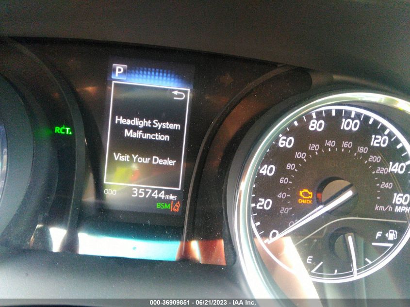 2019 TOYOTA CAMRY LE/SE/XLE/L - 4T1B11HK5KU749840