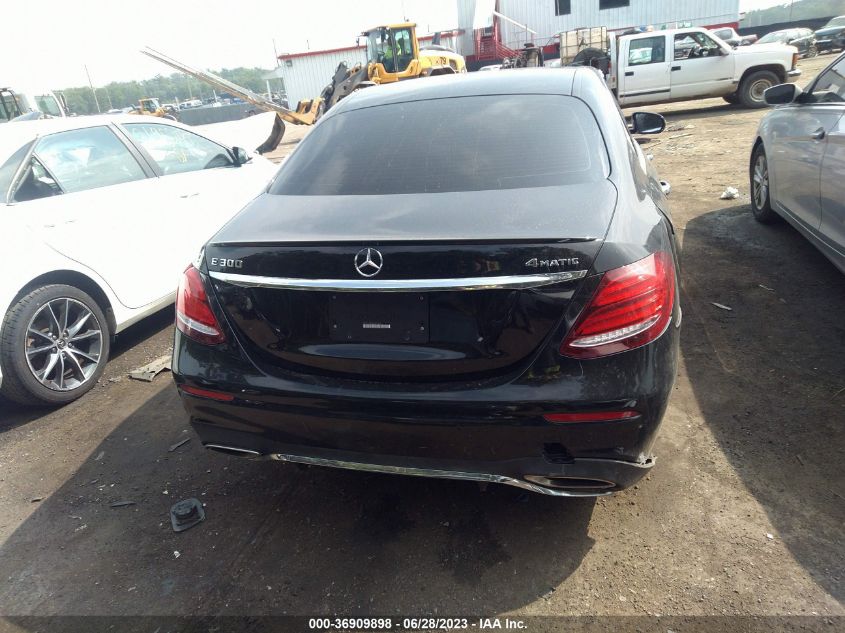 2019 MERCEDES-BENZ E 300 4MATIC WDDZF4KB6KA567618