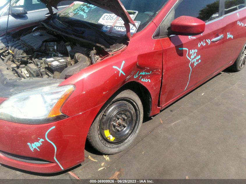 2014 NISSAN SENTRA S/SV/SR/SL - 3N1AB7AP9EY332425