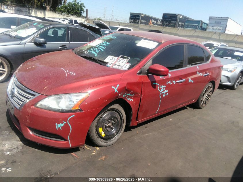 2014 NISSAN SENTRA S/SV/SR/SL - 3N1AB7AP9EY332425