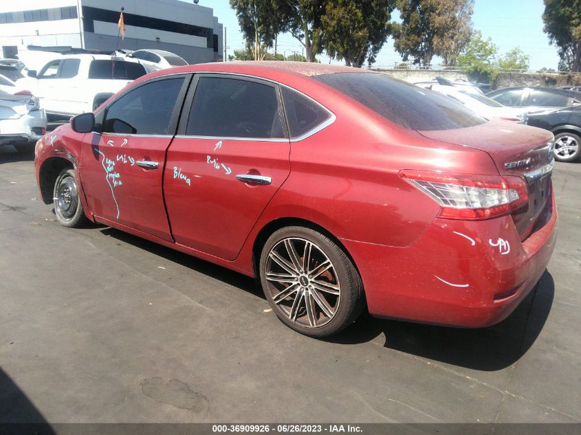 2014 NISSAN SENTRA S/SV/SR/SL - 3N1AB7AP9EY332425