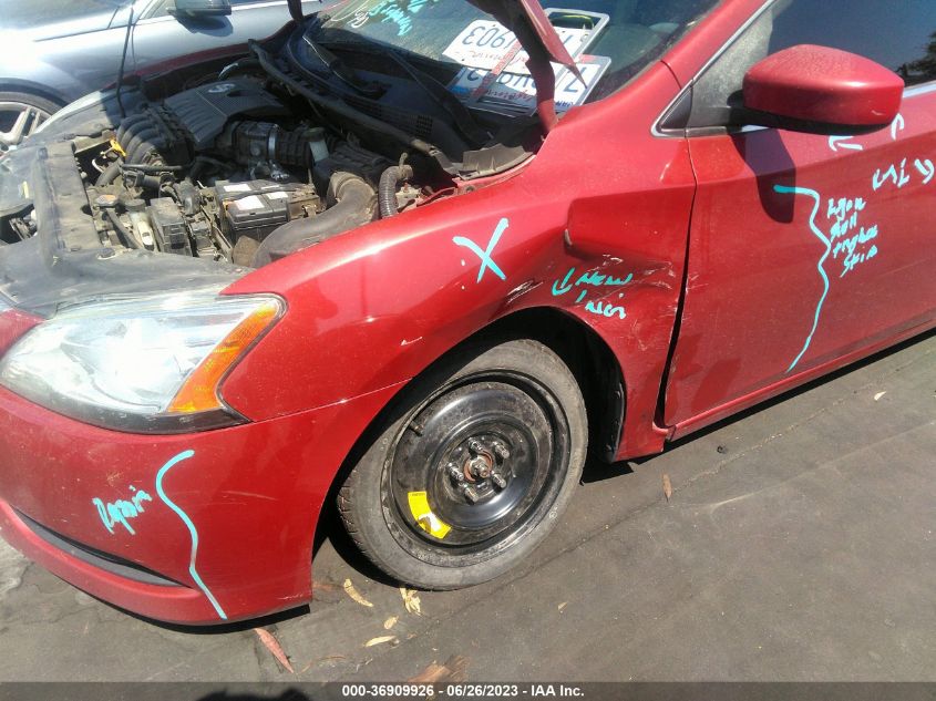 2014 NISSAN SENTRA S/SV/SR/SL - 3N1AB7AP9EY332425