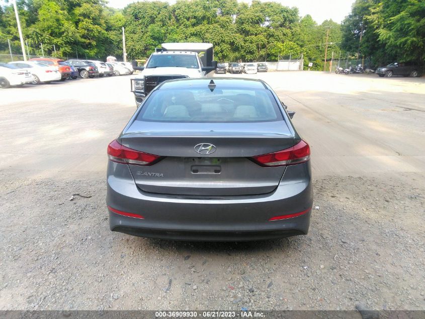 2018 HYUNDAI ELANTRA SEL/VALUE/LIMITED - 5NPD84LF7JH357424