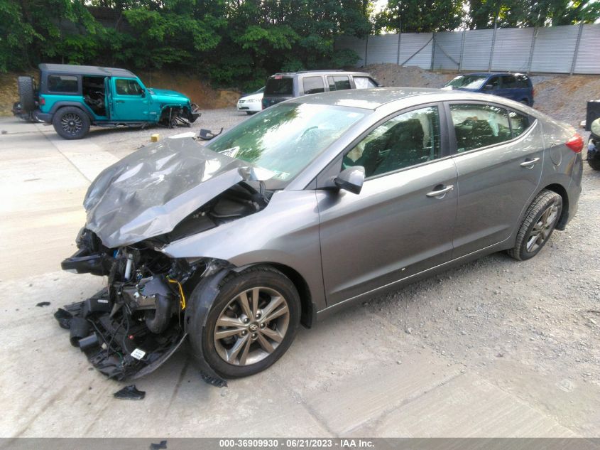 2018 HYUNDAI ELANTRA SEL/VALUE/LIMITED - 5NPD84LF7JH357424