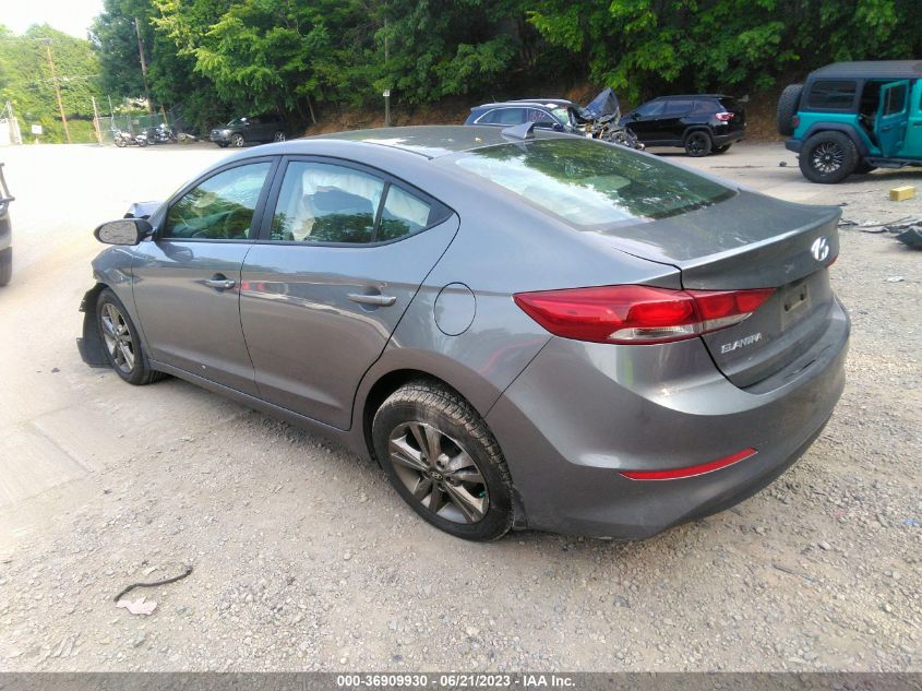 2018 HYUNDAI ELANTRA SEL/VALUE/LIMITED - 5NPD84LF7JH357424