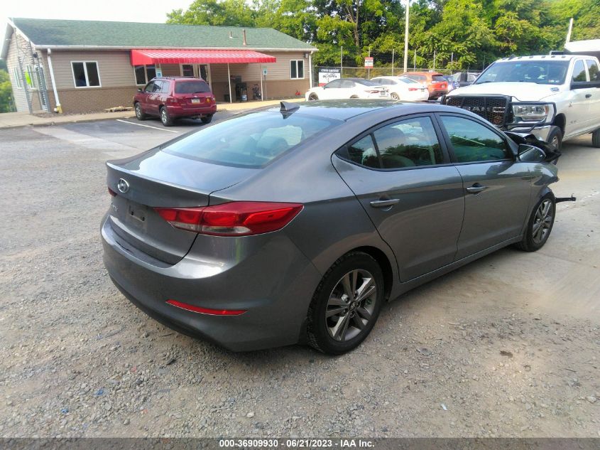 2018 HYUNDAI ELANTRA SEL/VALUE/LIMITED - 5NPD84LF7JH357424