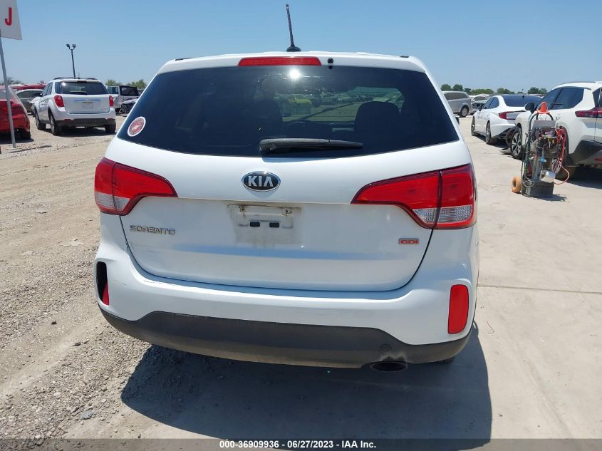 2015 KIA SORENTO LX - 5XYKT3A67FG629911