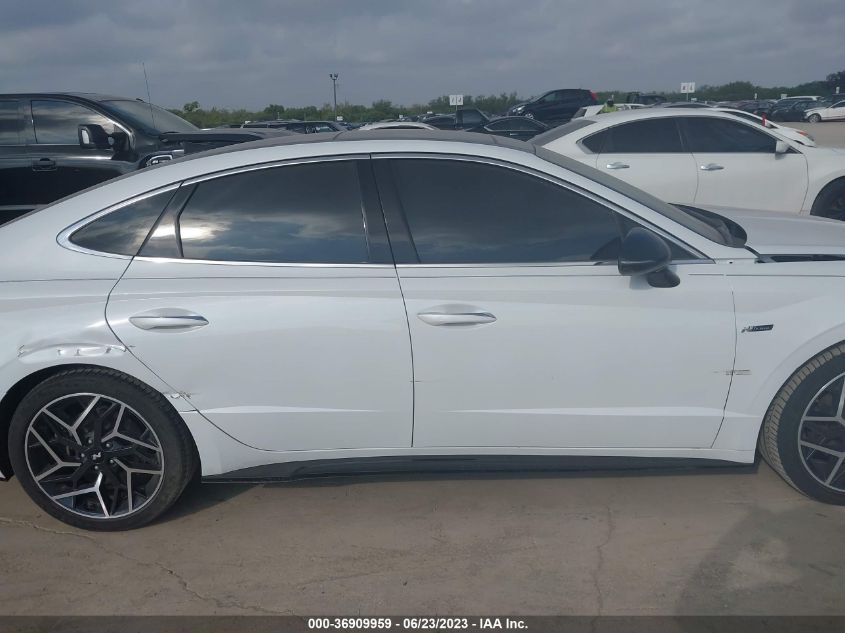 2021 HYUNDAI SONATA N LINE - 5NPEK4JC3MH130198