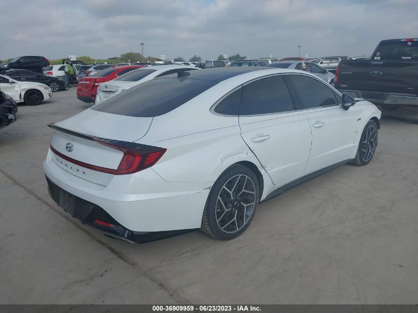2021 HYUNDAI SONATA N LINE - 5NPEK4JC3MH130198