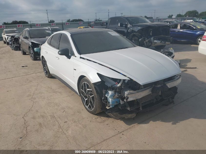 2021 HYUNDAI SONATA N LINE - 5NPEK4JC3MH130198