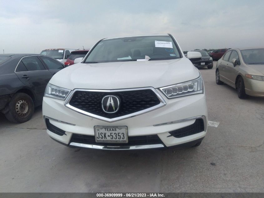 2017 ACURA MDX W/TECHNOLOGY PKG - 5FRYD3H59HB012488
