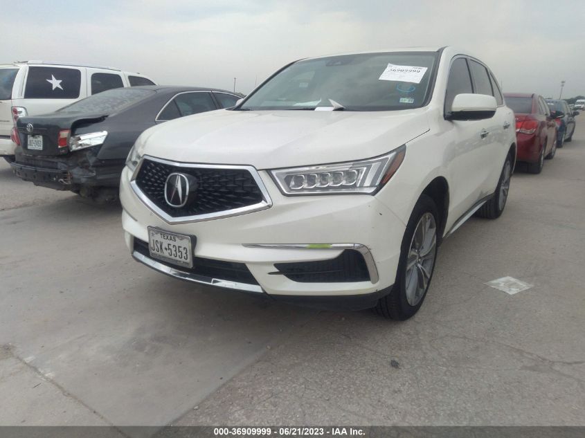 2017 ACURA MDX W/TECHNOLOGY PKG - 5FRYD3H59HB012488