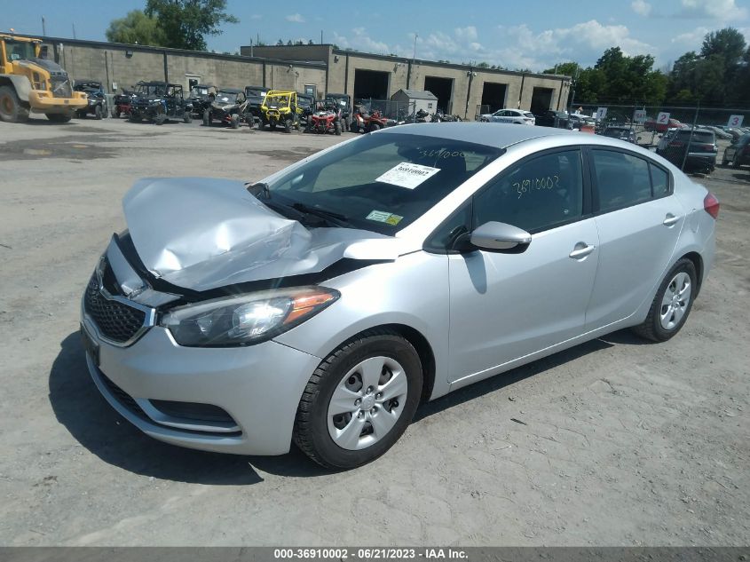 2015 KIA FORTE LX - KNAFX4A6XF5428487