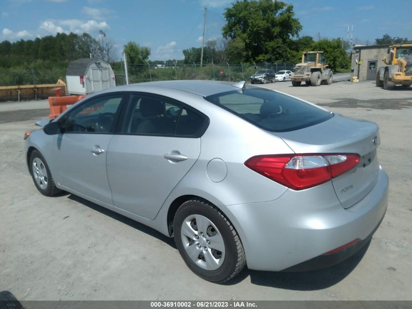 2015 KIA FORTE LX - KNAFX4A6XF5428487