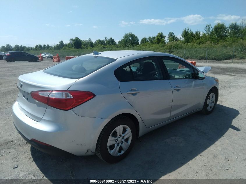 2015 KIA FORTE LX - KNAFX4A6XF5428487