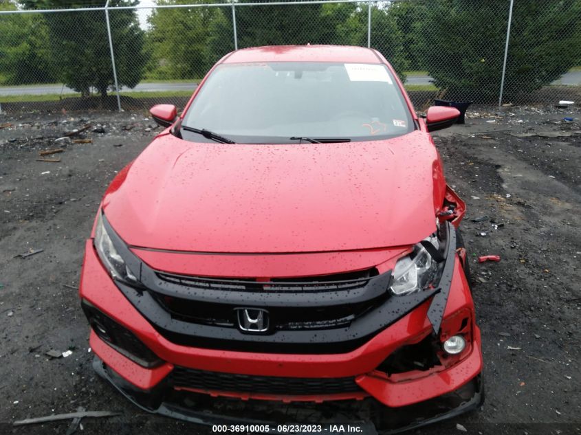 2017 HONDA CIVIC HATCHBACK SPORT - SHHFK7H45HU225756