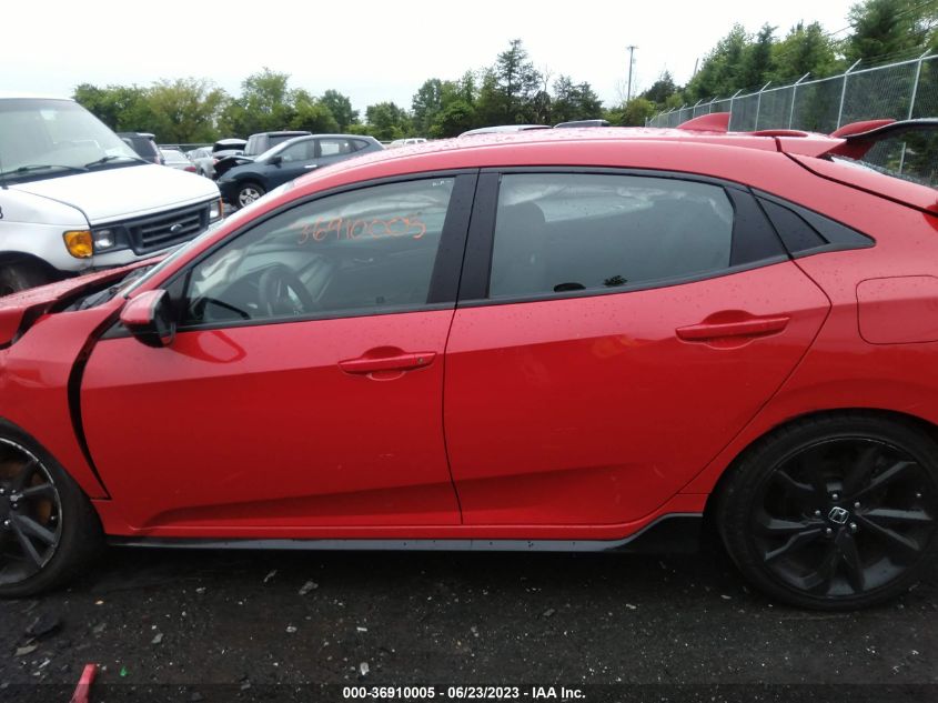 2017 HONDA CIVIC HATCHBACK SPORT - SHHFK7H45HU225756