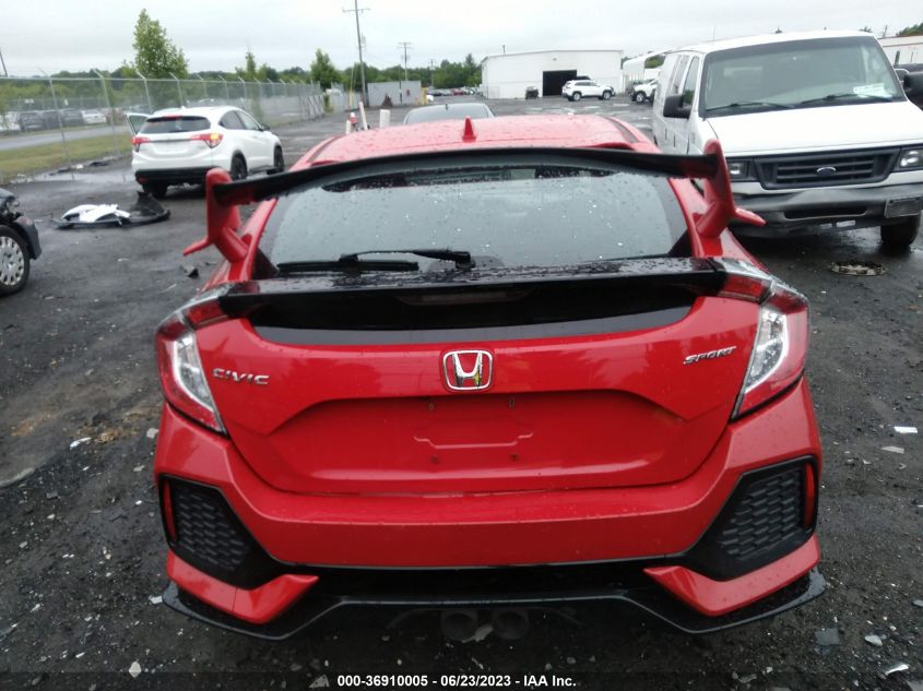 2017 HONDA CIVIC HATCHBACK SPORT - SHHFK7H45HU225756