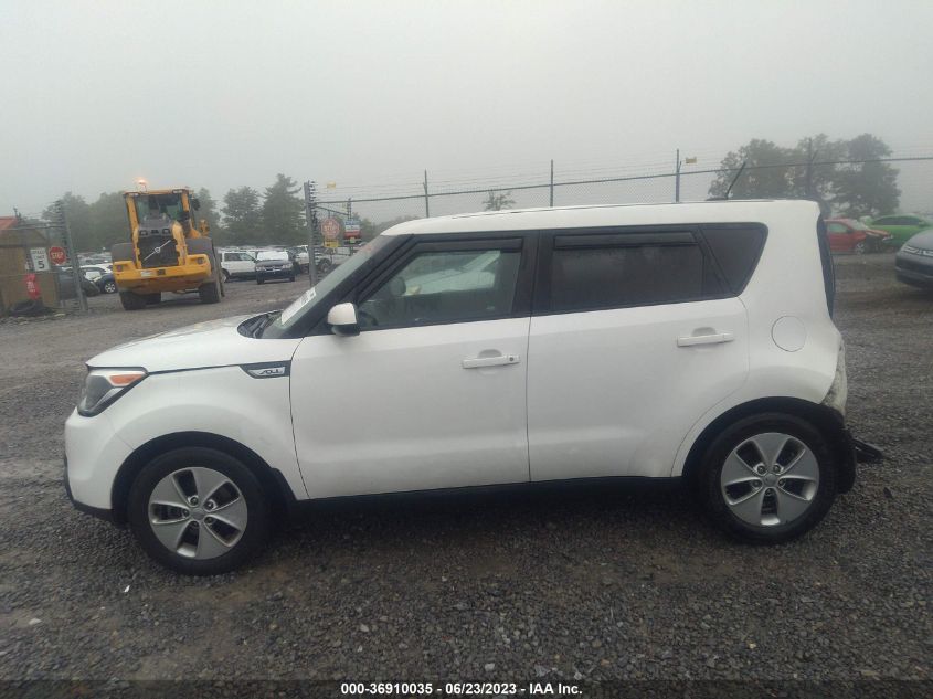 2016 KIA SOUL BASE - KNDJN2A22G7347767