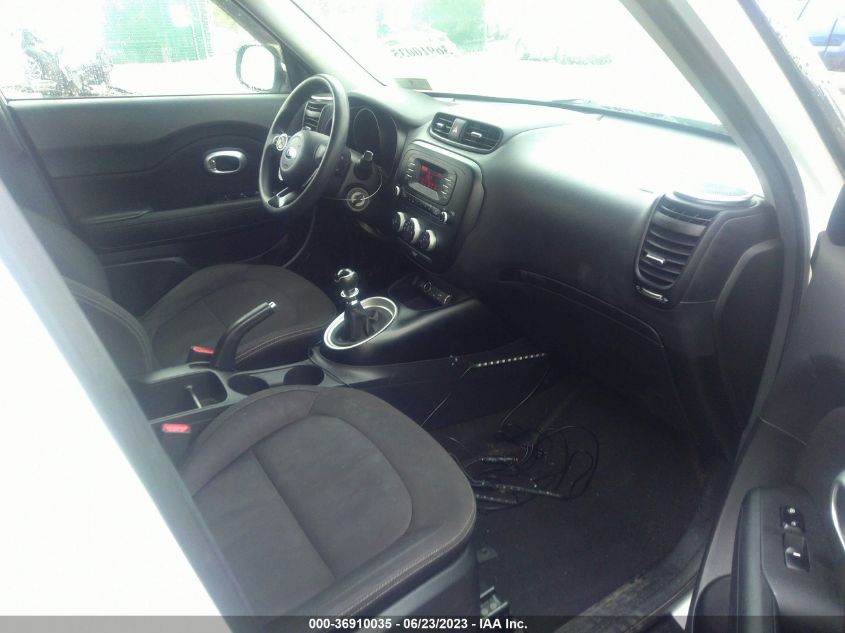 2016 KIA SOUL BASE - KNDJN2A22G7347767