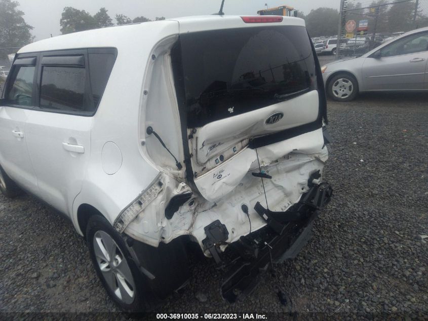 2016 KIA SOUL BASE - KNDJN2A22G7347767