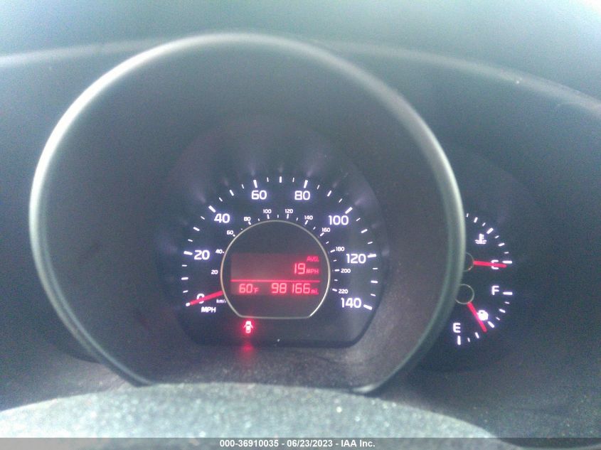 2016 KIA SOUL BASE - KNDJN2A22G7347767