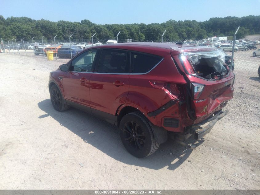 2017 FORD ESCAPE SE - 1FMCU9GD6HUB99750