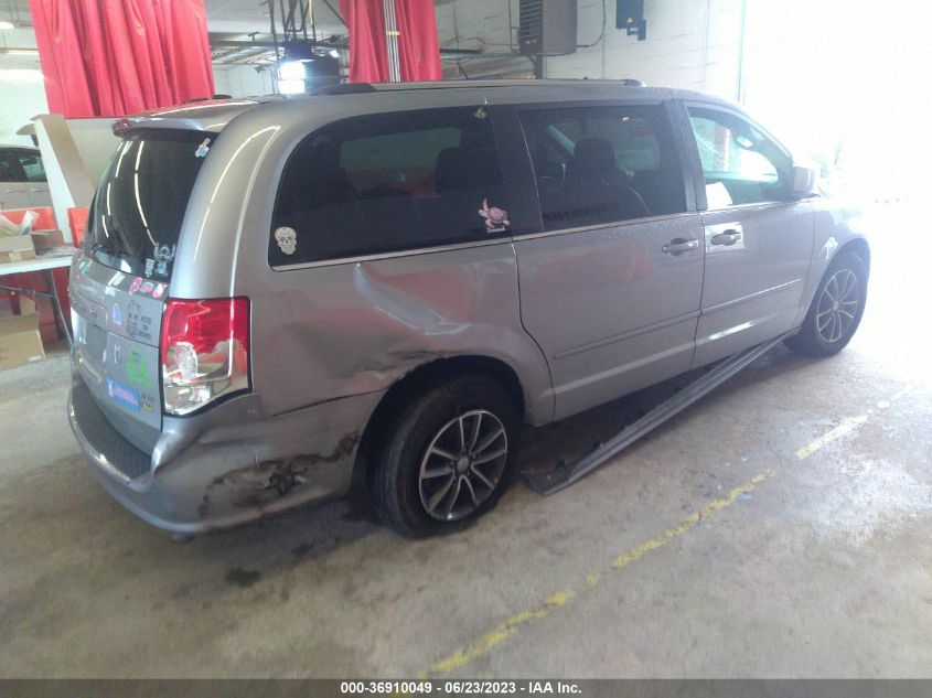 2017 DODGE GRAND CARAVAN SXT - 2C4RDGCG5HR749844
