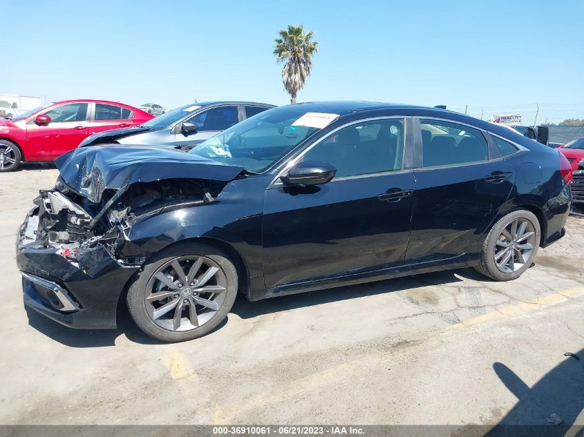 2019 HONDA CIVIC SEDAN EX - JHMFC1F37KX010543