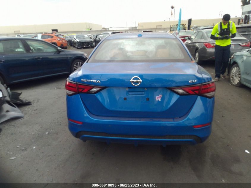 2022 NISSAN SENTRA SV - 3N1AB8CV7NY295098