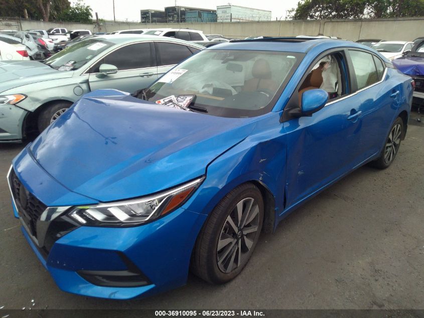 2022 NISSAN SENTRA SV - 3N1AB8CV7NY295098