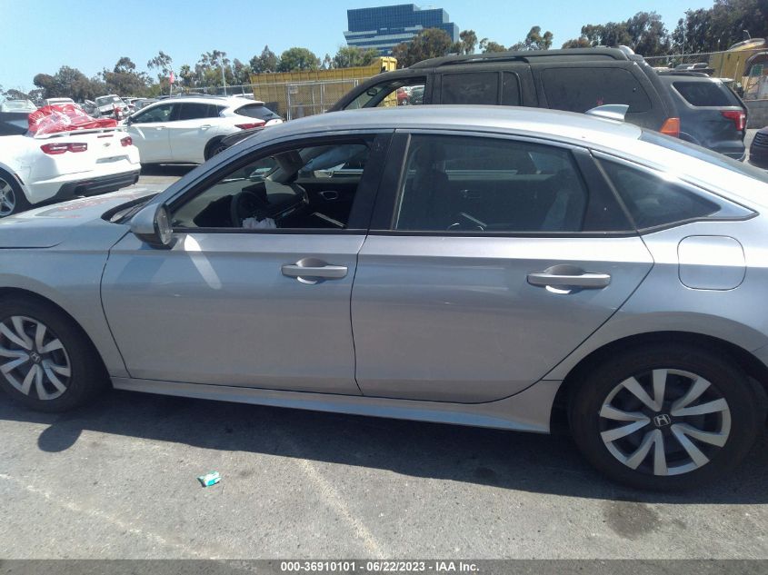 2022 HONDA CIVIC SEDAN LX - 2HGFE2F22NH522455