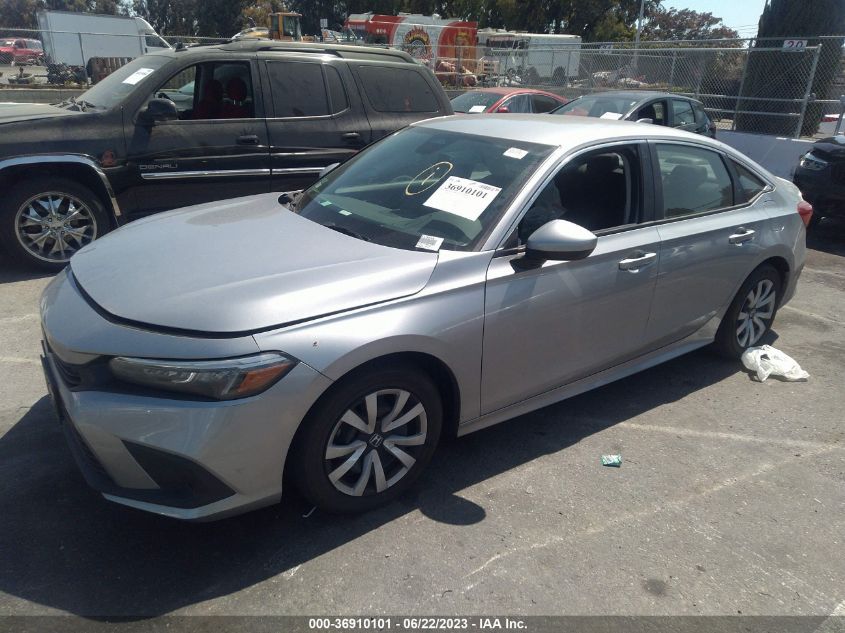 2022 HONDA CIVIC SEDAN LX - 2HGFE2F22NH522455