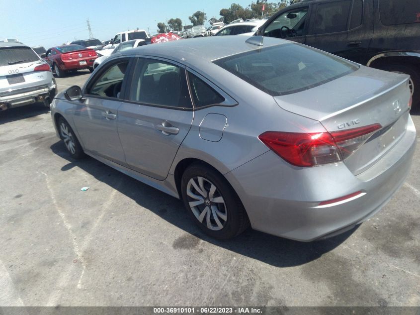 2022 HONDA CIVIC SEDAN LX - 2HGFE2F22NH522455