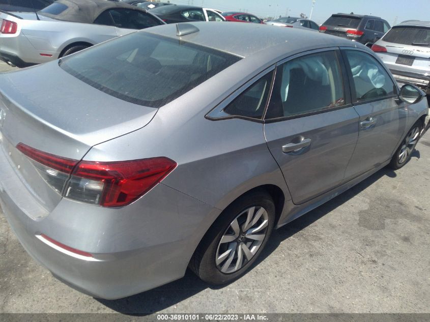 2022 HONDA CIVIC SEDAN LX - 2HGFE2F22NH522455