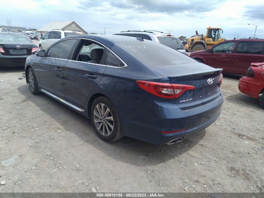 2016 HYUNDAI SONATA SPORT/LIMITED - 5NPE34AF6GH299708