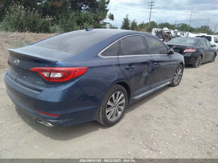 2016 HYUNDAI SONATA SPORT/LIMITED - 5NPE34AF6GH299708