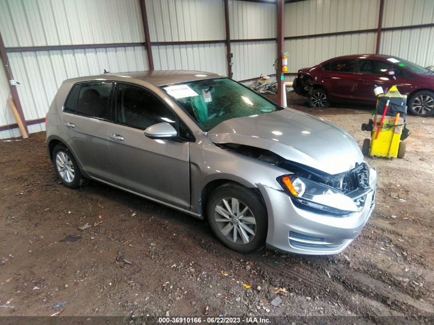 2015 VOLKSWAGEN GOLF TSI S - 3VW217AU9FM061219