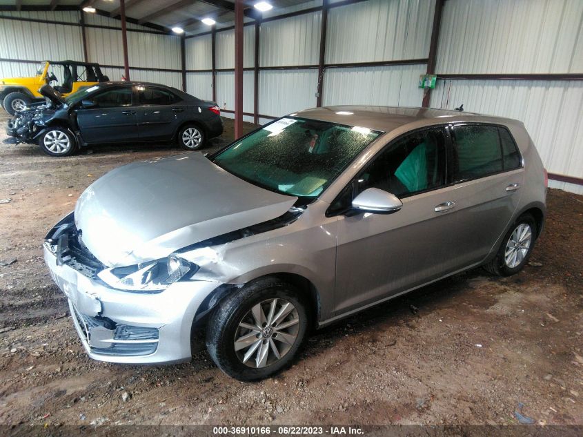 2015 VOLKSWAGEN GOLF TSI S - 3VW217AU9FM061219